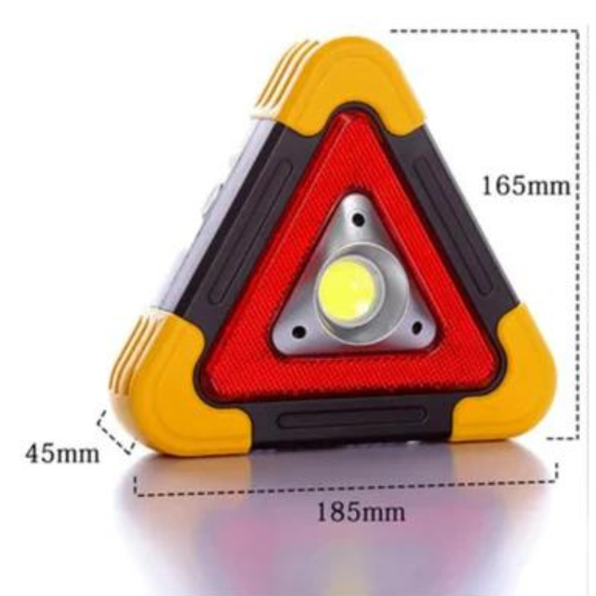 SEÑALIZACION LED TRIANGULAR CON 1 FOCO