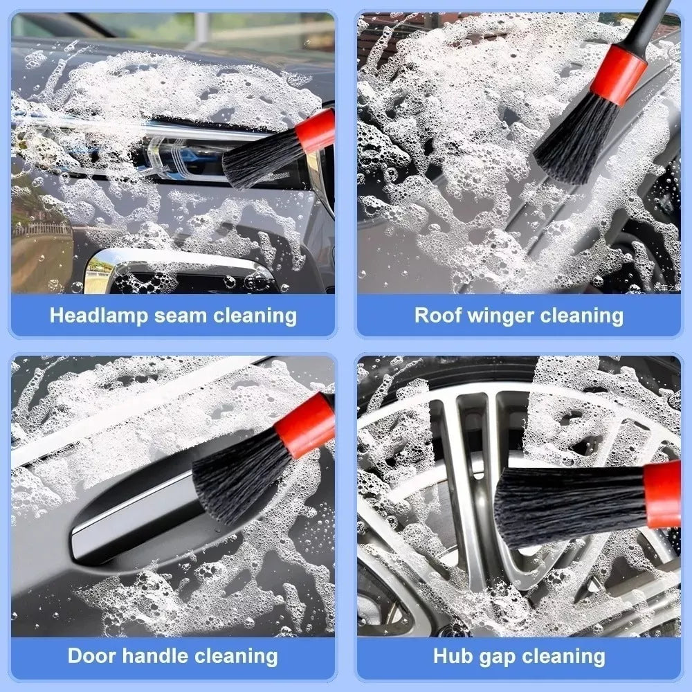 SET 5 PINCELES BROCHAS AUTOMOVIL