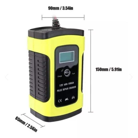 CARGADOR DE BATERIA DE PULSO INTELIGENTE