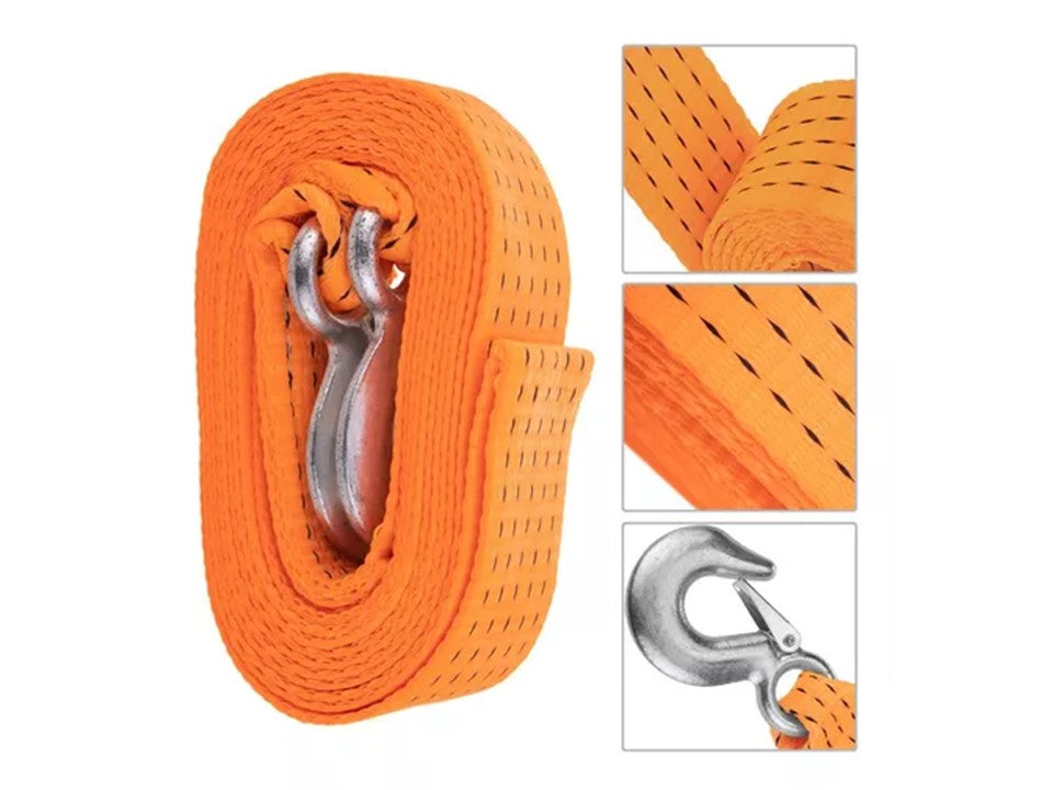 SET X2 CUERDA REMOLQUE 3T 5CMx3,5M